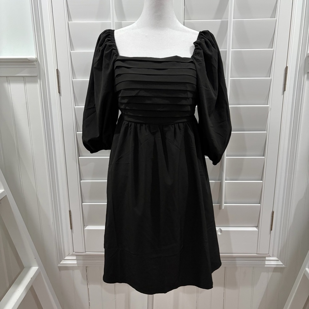 Square Neck Mini Dress - image 5